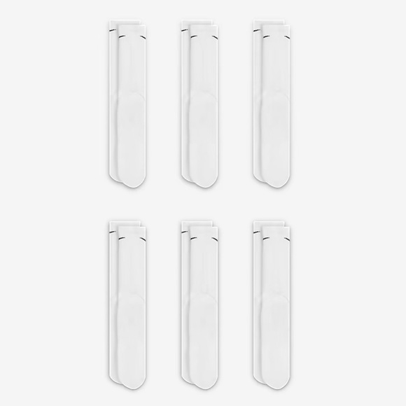 Nike Training Crew Socks (6 Pairs) Nike Everyday Cushioned - Picture 5 of 16